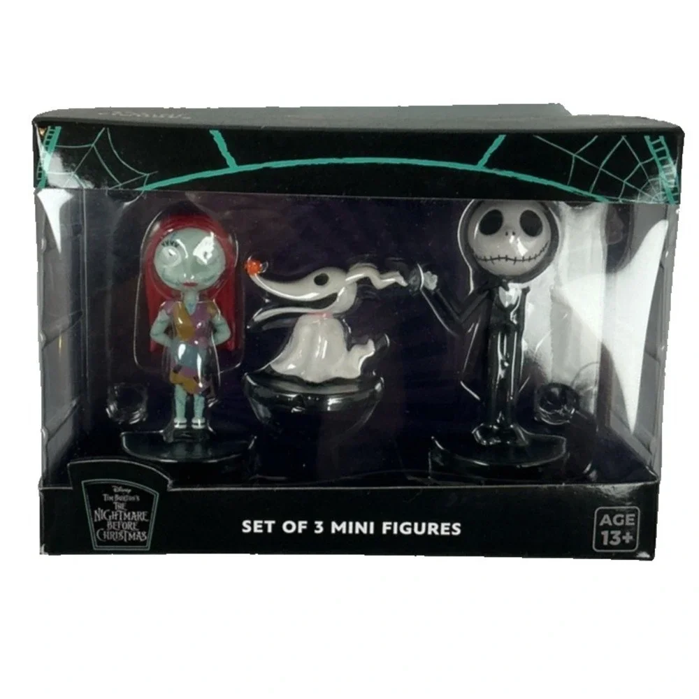 Nightmare Before Christmas Set Of 3 Mini Figures